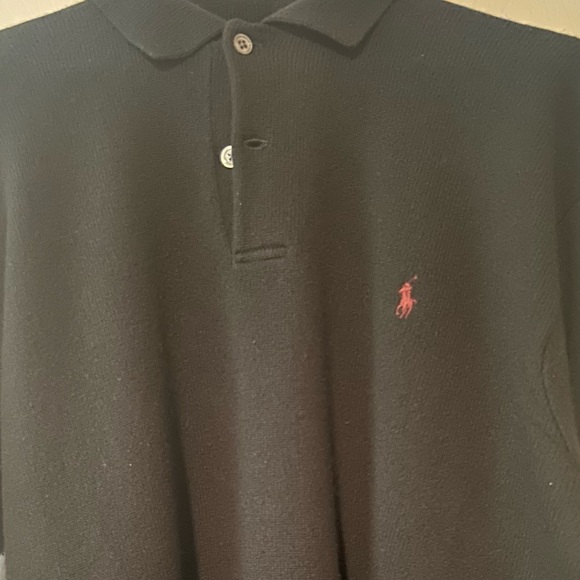 Polo by Ralph Lauren XL sweater, black, just dry cleaned - Picture 2 of 4